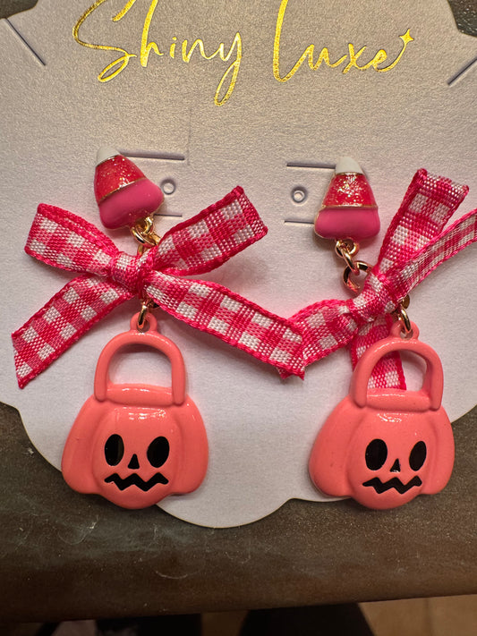 Jack-O'Lantern Earrings