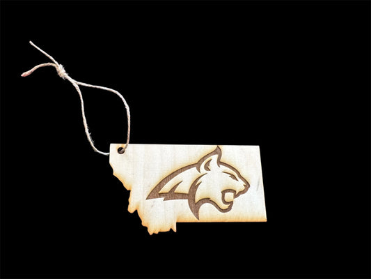 MSU Bobcat Ornament